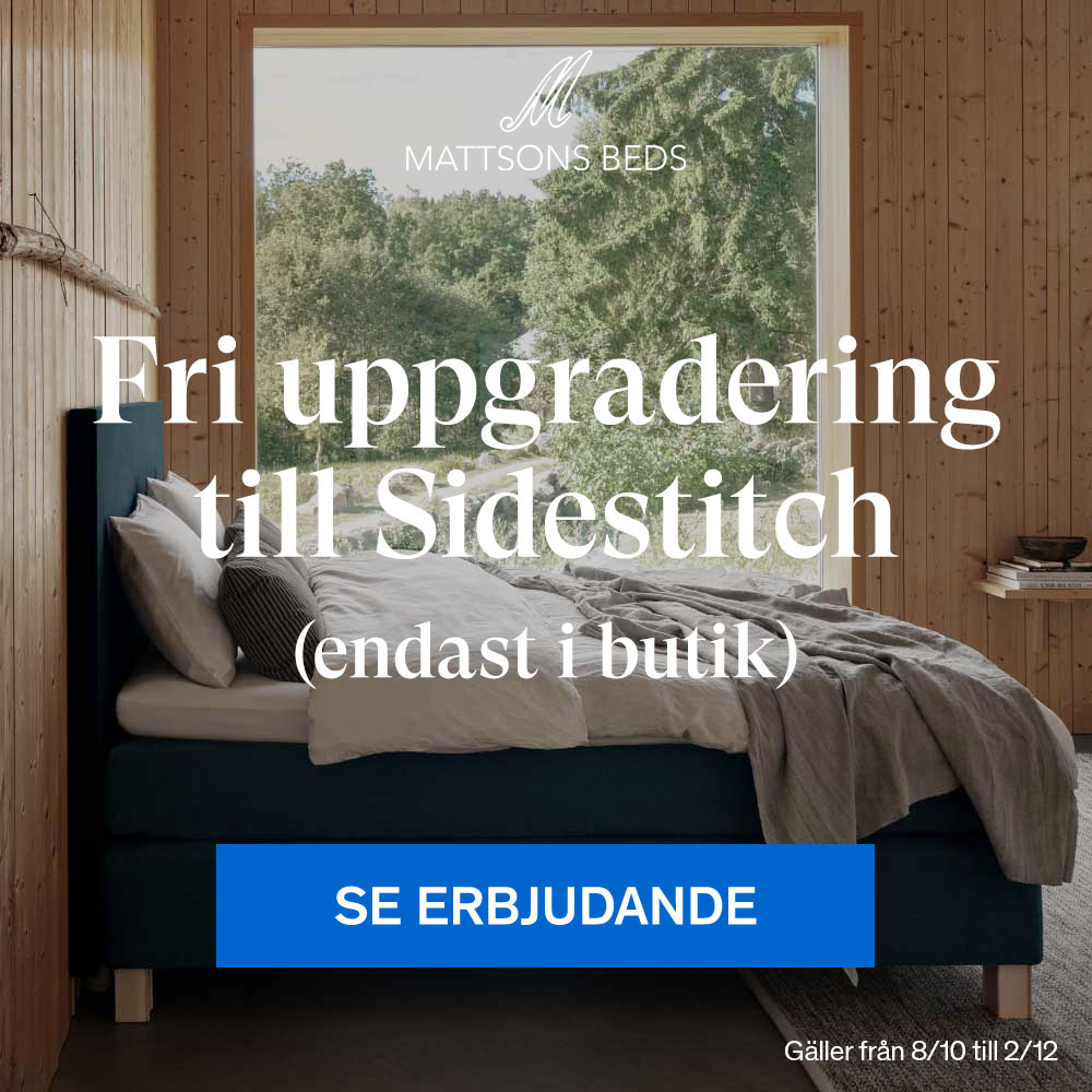 Fri uppgradering till Sidestich (endast i butik)